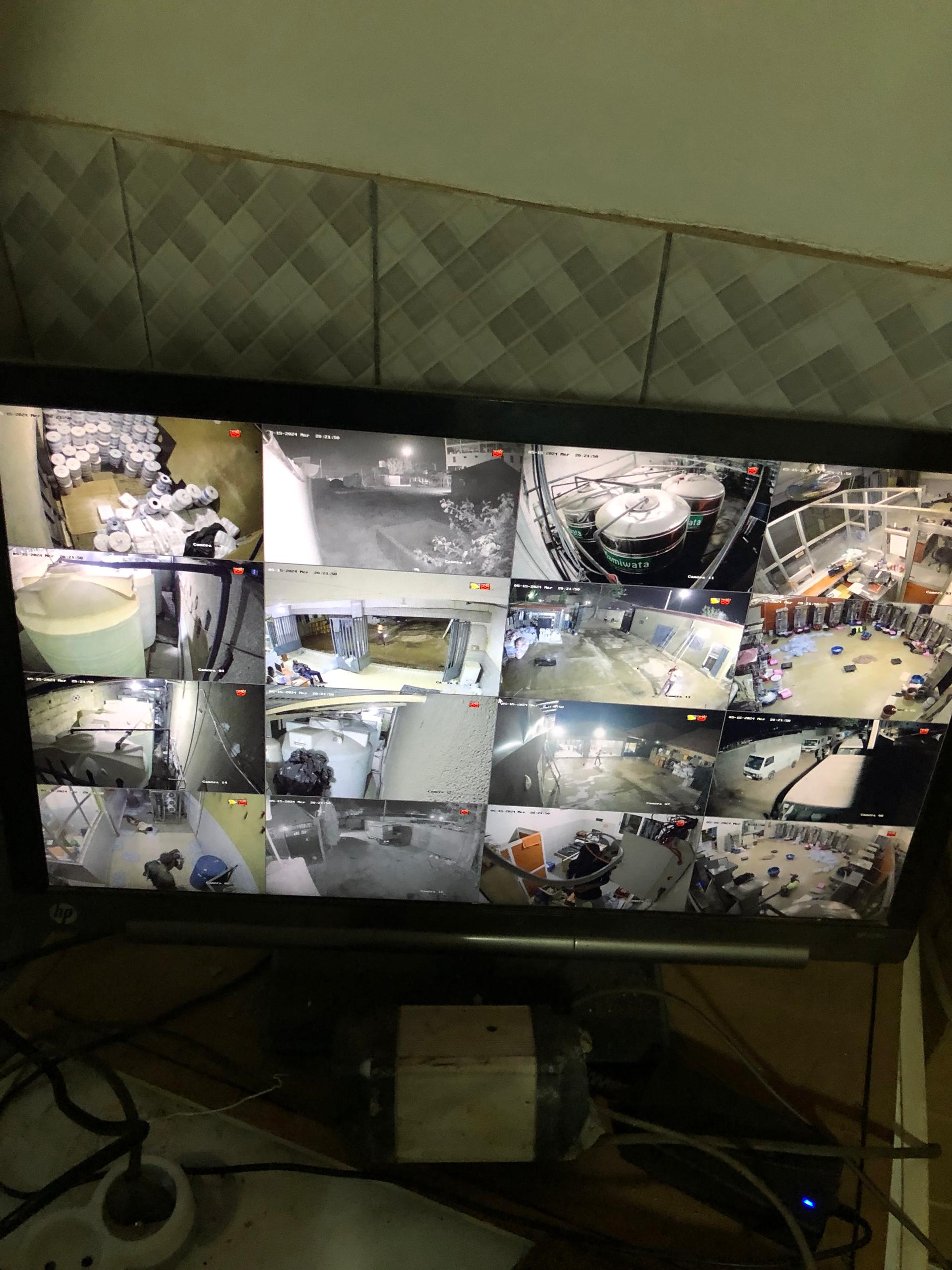 Installation système de surveillance complet résidence privée Guinée